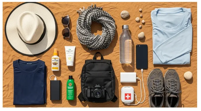 What to pack in your desert safari bag